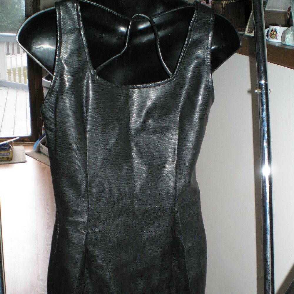 Knee length black Dress